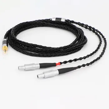 Black Mix 4 пинов Xlr 4.4 2.5 мм 3.5 6.35 жак 16 ядра към слушалки Кабел за слушалки за Sennheiser hd 800 s hd800 hd800s