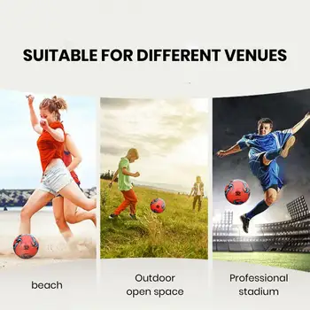  машинно ушита футболна трайна водоустойчива футболна топка за състезание на открито за игра на открито, устойчива на екструдиране на износване за професионалисти